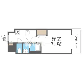 M-City 天王寺【2階】の間取り