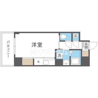 ジュネーゼグラン上本町【3階】の間取り