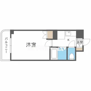 VERGER ZENSHIN【5階】の間取り