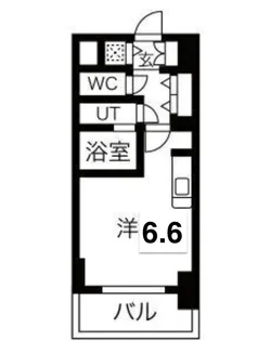 エスライズ難波EAST【3階】の間取り