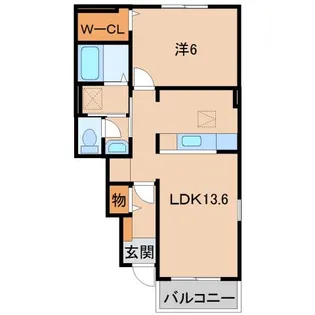 プランテーション【1階】の間取り