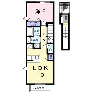 プリマベーラ【2階】の間取り