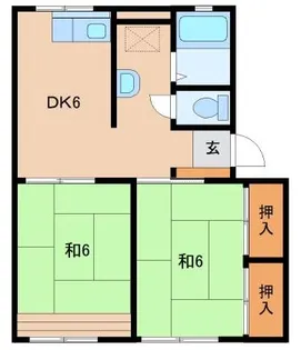 レジデンスソファレ【1階】の間取り