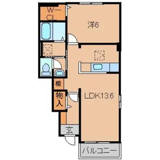 ヴァルゴ【1階】の間取り
