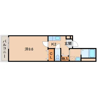 フジパレス城北Ⅰ番館【2階】の間取り