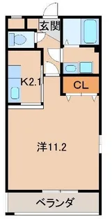 グラン・レーヴⅡ【1階】の間取り