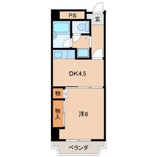 十三番丁ホームズ【3階】の間取り