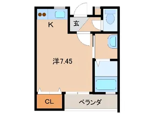 クラウンハイツ畑屋敷【2階】の間取り