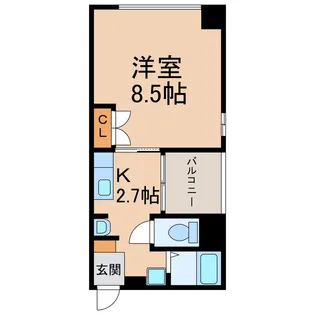 ヤマイチPLAZA吹上【4階】の間取り