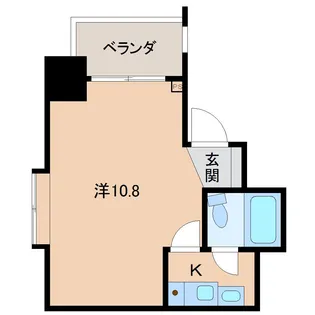 ル・シャトー十二番丁【4階】の間取り