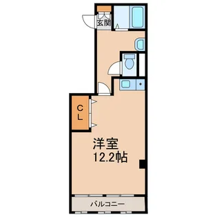 アミカビル【4階】の間取り