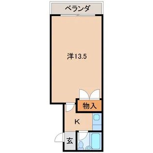 アミカビル【2階】の間取り