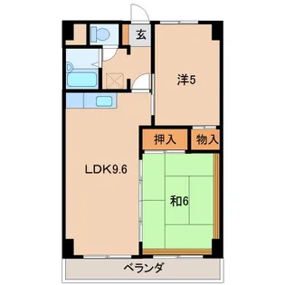 レジデンス・ファイブ【4階】の間取り