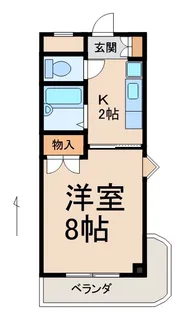 グリーンフル和光【3階】の間取り