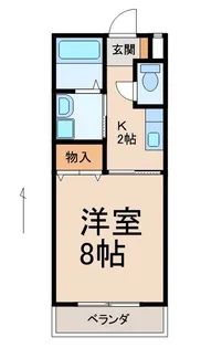シティガーデン水栖【3階】の間取り