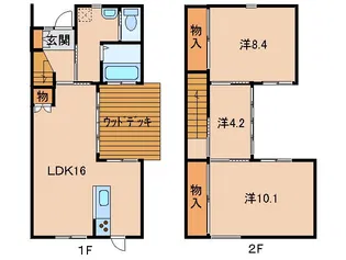 It's山の間取り