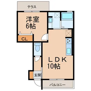 D-room Toki【1階】の間取り