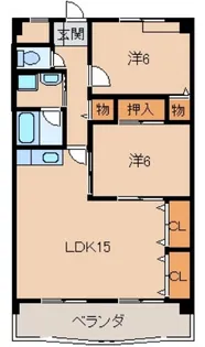 ヴィラ・サンセール【1階】の間取り