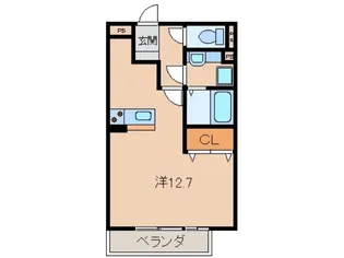 グラン ヴィル【1階】の間取り
