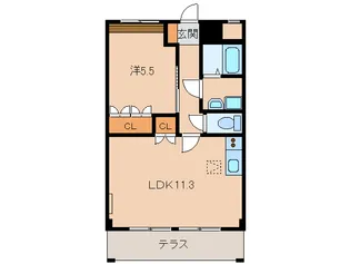 リラハウス【1階】の間取り