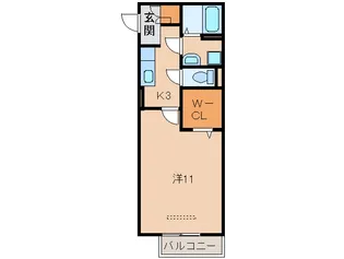 D-room MALDA A棟【2階】の間取り