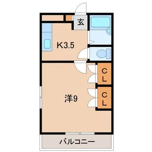 マザーテラス【2階】の間取り