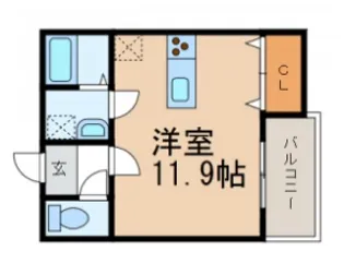 クラウンハイツ和歌浦東【2階】の間取り