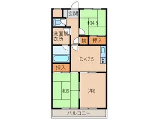 ブエナビスタ和歌山ノース【3階】の間取り