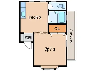 スカイラーク12【2階】の間取り