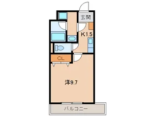 カーサ・S【3階】の間取り