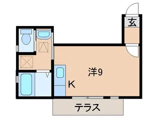 ユースフル【1階】の間取り