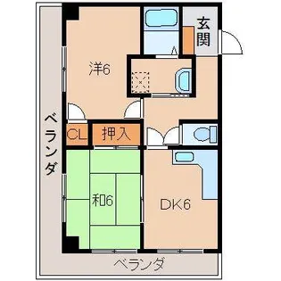 マノワール樫の木【3階】の間取り