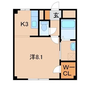 モイス・シャーム【1階】の間取り