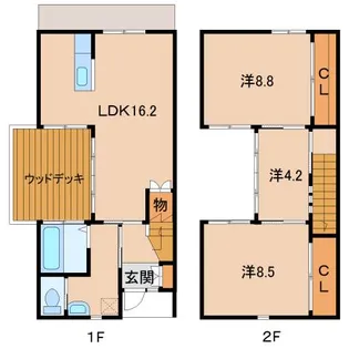 ルクシアの間取り