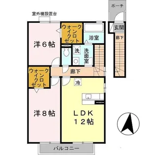 Phrase Hayashi【2階】の間取り