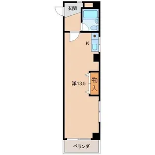 イーストアベニュー和歌山【4階】の間取り