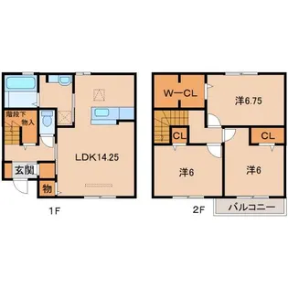 グレイス三葛の間取り