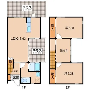 桑山利宮の間取り