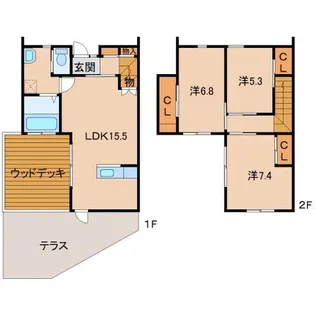 スカイハイムの間取り