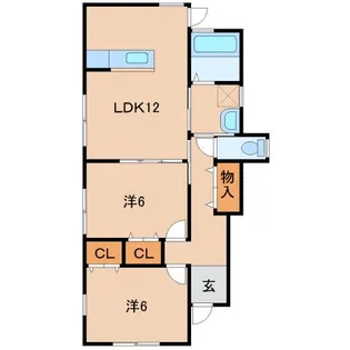 GSコート【1階】の間取り