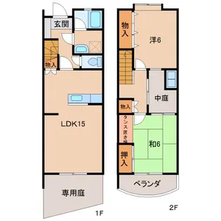 パティオスの間取り