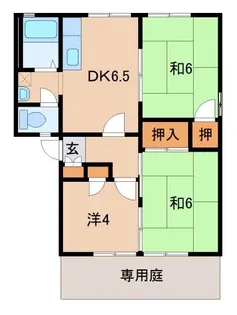 ジョイフル松島【1階】の間取り