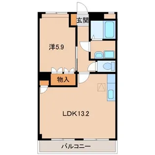 リュミエール【1階】の間取り