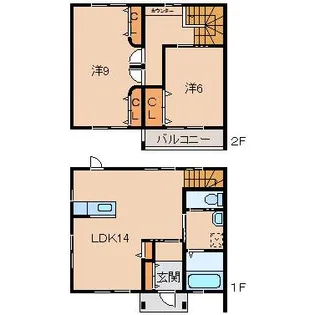 ラ・フェリオ有本の間取り