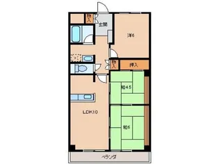 東新ビル【3階】の間取り