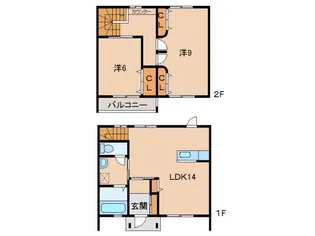 ラ・フェリオ三葛の間取り