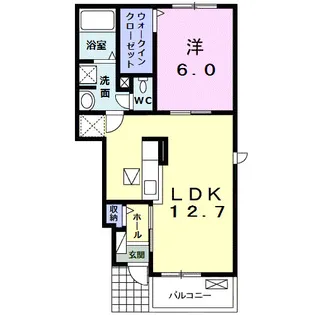 たいしの杜Ⅰ【1階】の間取り