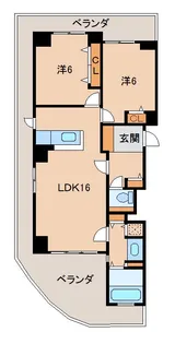 パシフィックビスタⅤ【3階】の間取り