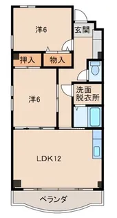 ジョワイユますらお【2階】の間取り