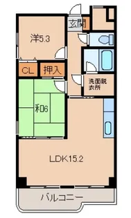 プリムローズ【3階】の間取り